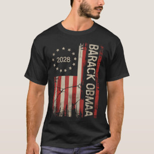 Camiseta Obama vintage presidente 2028 Obama retro amer ban