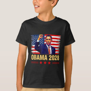 Camiseta Obama vintage presidente 2028 Obama retro amer ban