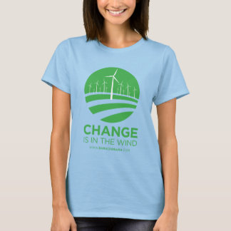 Camiseta Obama Winds of Change "Burnout" T-Shirt