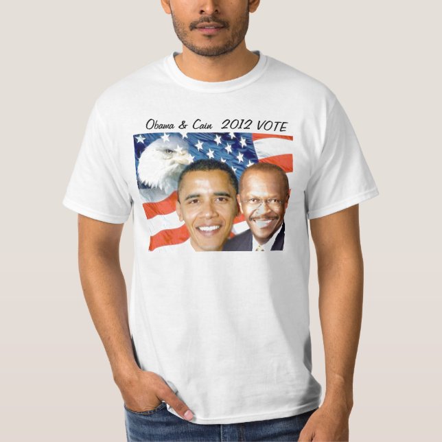 Camiseta Obama y Caín 2012_ (Anverso)