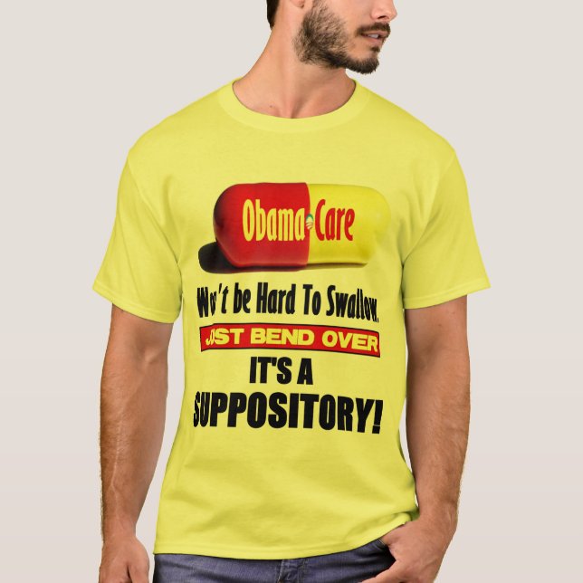 Camiseta ObamaCare - Suppository (Anverso)