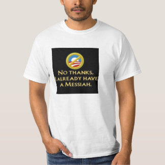 Camiseta ObamaMessiah
