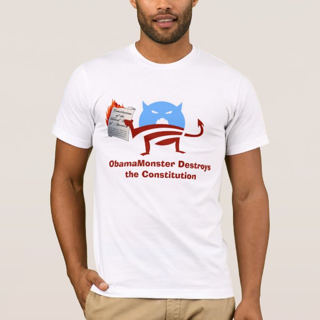 Camiseta ObamaMonster (Anverso)