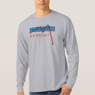 Camiseta Obamanomics - está 2012 todavía