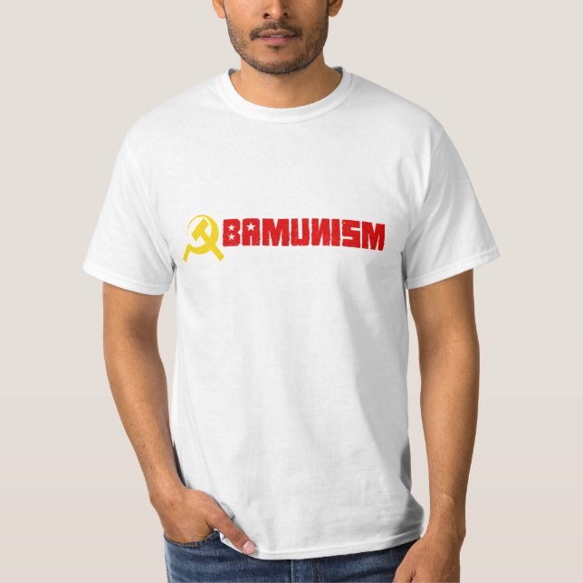 Camiseta Obamunism Bumpersticker (Anverso)