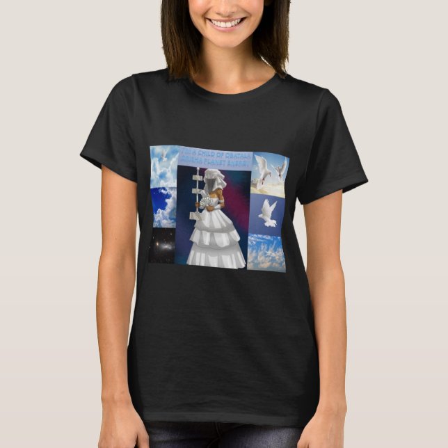 CAMISETA OBATALA SKY ORISHA ENERGY IFA PATRON (Anverso)