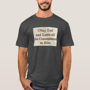 Camiseta Obedece a Dios