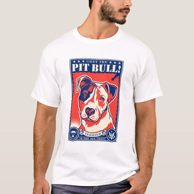 Camiseta ¡Obedece al Toro de la Pit! (Anverso)
