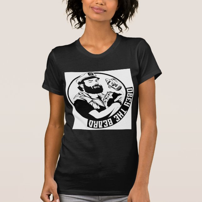 Camiseta Obedece la barba (Anverso)