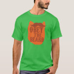 CAMISETA OBEDECER LA BARRA<br><div class="desc">sin barba,  no es bueno</div>