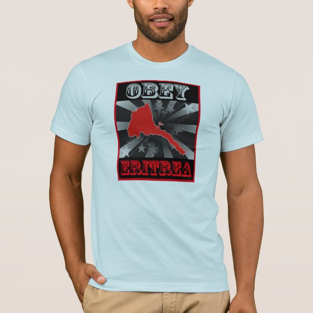 Camiseta Obedezca Eritrea (Anverso)