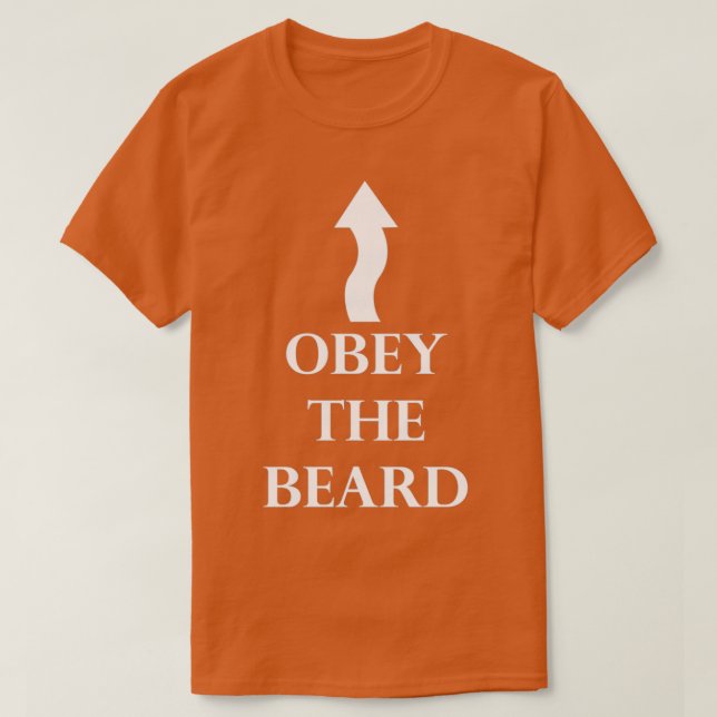 Camiseta Obedezca La Barba (Diseño del anverso)