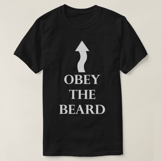 Camiseta Obedezca La Barba 4 (Diseño del anverso)