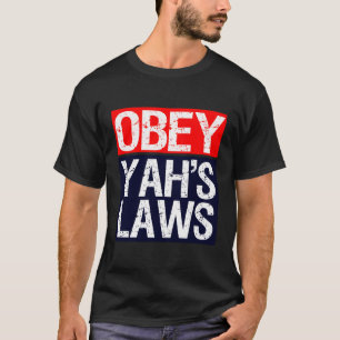 Camiseta Obedezca Las Leyes De Yah Hebreo Israelí
