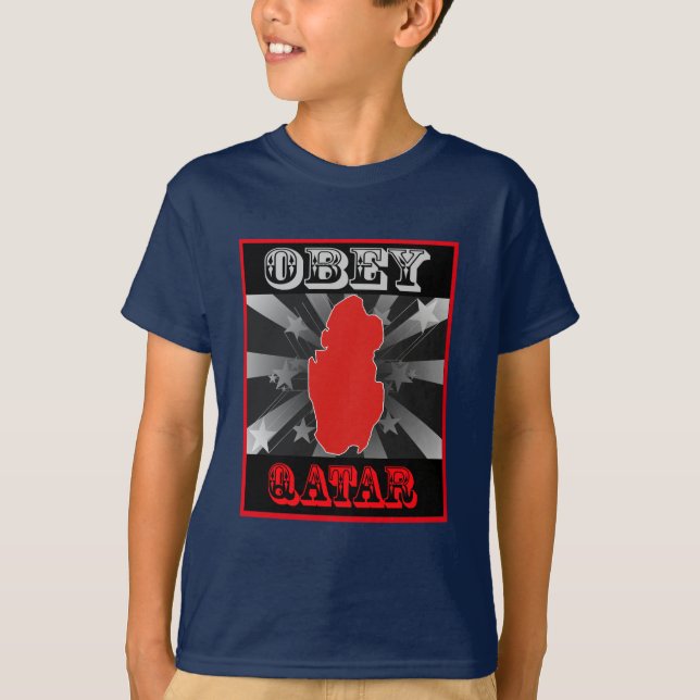 Camiseta Obedezca Qatar (Anverso)