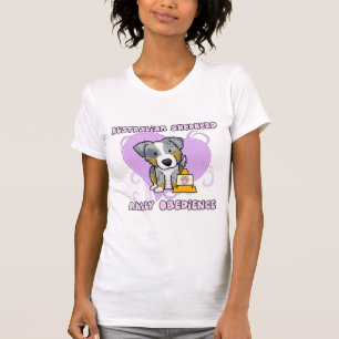 Camiseta Obediencia australiana de la reunión del pastor d
