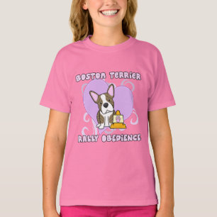 Camiseta Obediencia Brindle de la reunión de Kawaii Boston