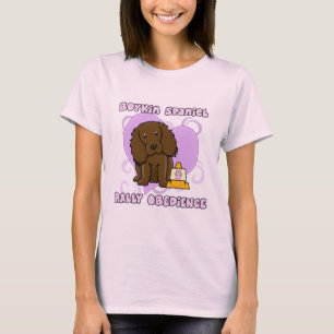 Camiseta Obediencia de la reunión del perro de aguas de
