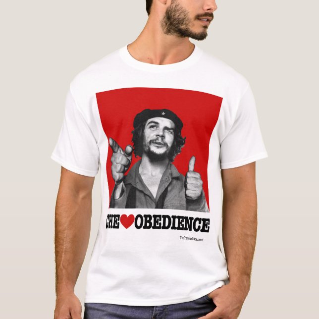 Camiseta Obediencia del corazón de Che (Anverso)