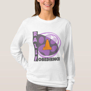 Camiseta Obediencia púrpura fresca de la reunión