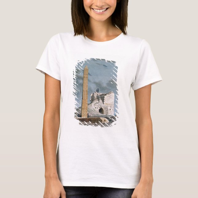 Camiseta Obelisk of Cleopatra (w/c on paper) (Anverso)