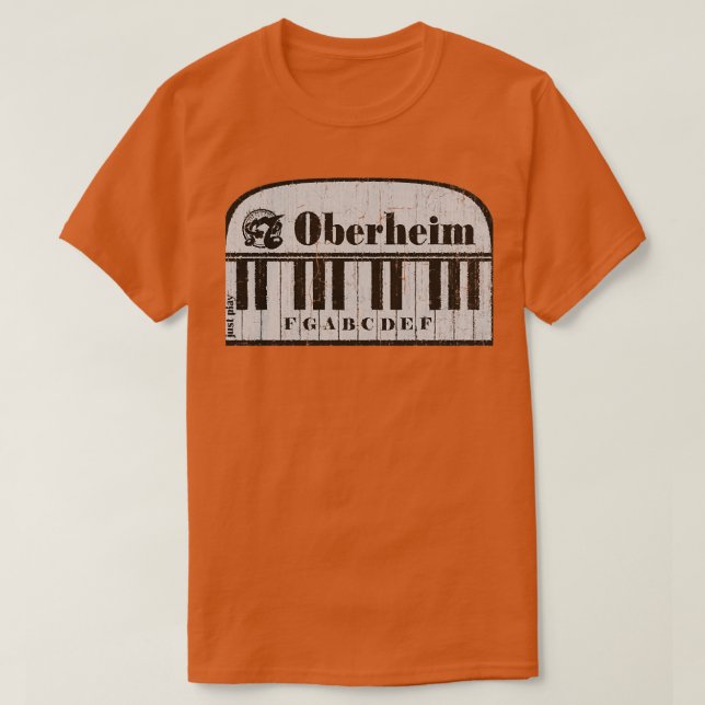 Camiseta Oberheim 1969 (Diseño del anverso)