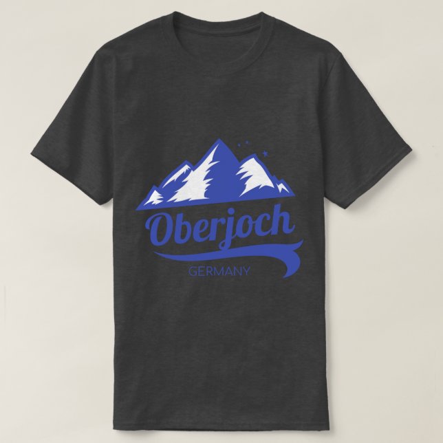 Camiseta Oberjoch ski Alemania (Diseño del anverso)