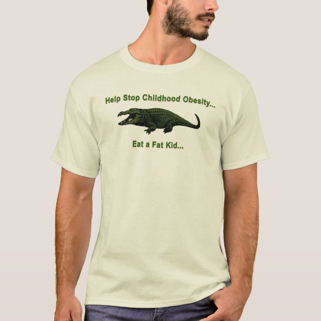 CAMISETA OBESIDAD DE LA NIÑEZ (Anverso)