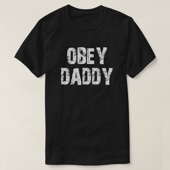 CAMISETA OBEY DADDY (Diseño del anverso)