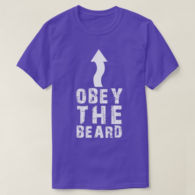 Camiseta Obey The Beard Classic TShirt (Diseño del anverso)