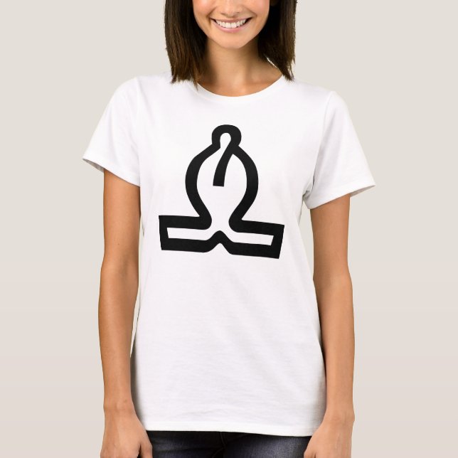 Camiseta Obispo blanco (Anverso)