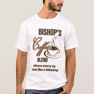 Camiseta Obispo Café White T Shirt