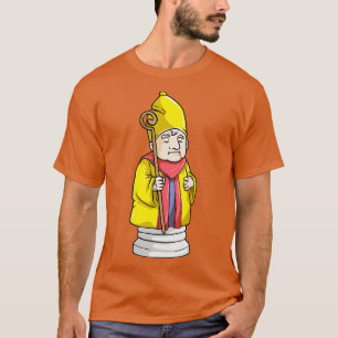 Camiseta Obispo de ajedrez en ajedrez