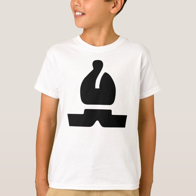 Camiseta Obispo negro (Anverso)