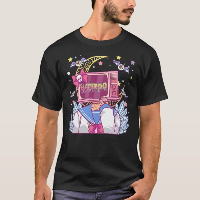 Camiseta Object Head Cosplay Weirdcore Aesthetic Pastel Got (Anverso)