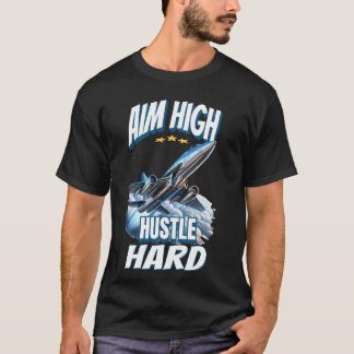 Camiseta Objetivo Avión de avión duro de alta rotación