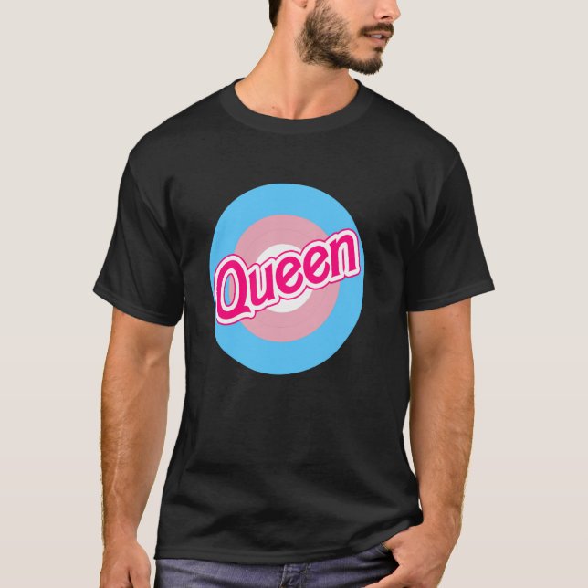 Camiseta Objetivo de Mod Trans Orgullo - Bullseye de bander (Anverso)