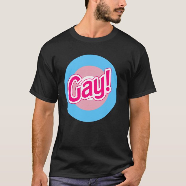 Camiseta Objetivo de Mod Trans Orgullo - Bullseye de bander (Anverso)