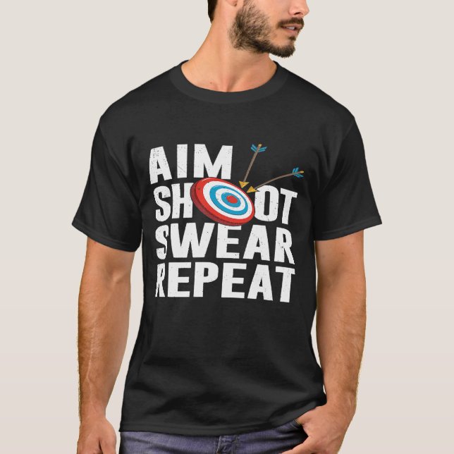 Camiseta Objetivo de repetición de tiro con zumbido (Anverso)