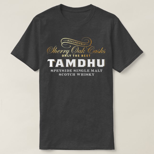 Camiseta Objetivo de Tamdhu (Diseño del anverso)