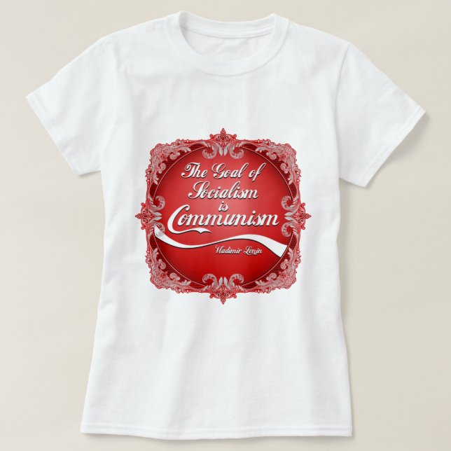 Camiseta "OBJETIVO DEL SOCIALISMO" (Diseño del anverso)
