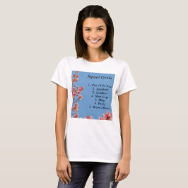 Camiseta Objetivos cuádruples, Chicas, adolescentes, amigos