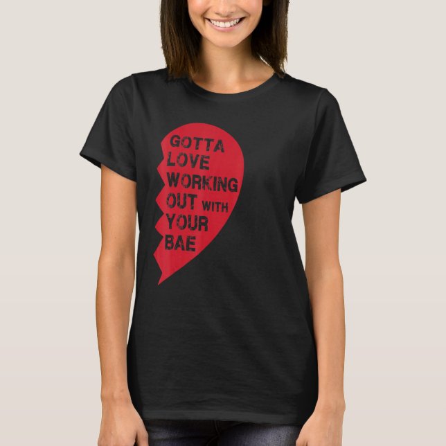 Camiseta Objetivos De Pareja De Gimnasio Que Funcionan Con  (Anverso)