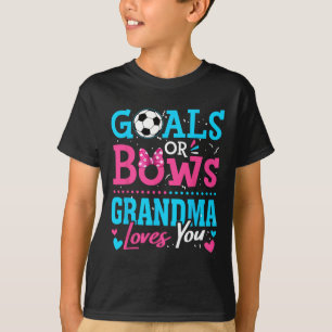 Camiseta Objetivos de revelación de género o lazos La abuel