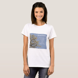 Camiseta Objetivos Escuadrones, Diversión, Fiesta, Amor, Ca