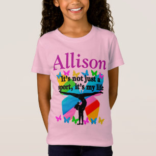 CAMISETA OBJETIVOS Y SUEÑOS DE GIMNAST PERSONALIZADOS EN CA