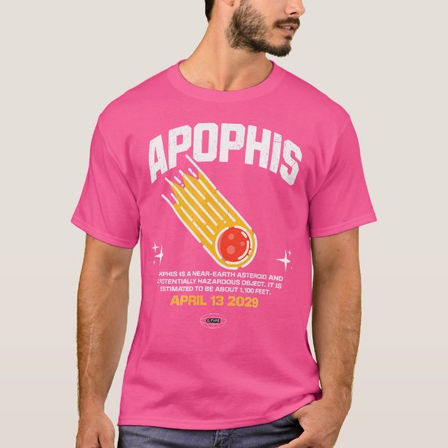 Camiseta Objeto 99942 Cometa espacial astronómico (Anverso)