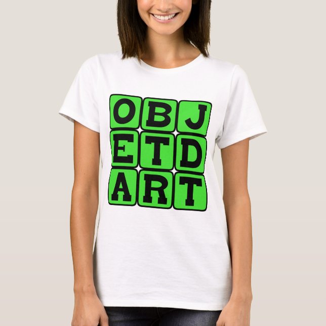 Camiseta Objeto de Arte (Anverso)