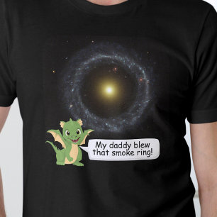 Camiseta Objeto de Hoag Dragón Lindo Humor Astronomía