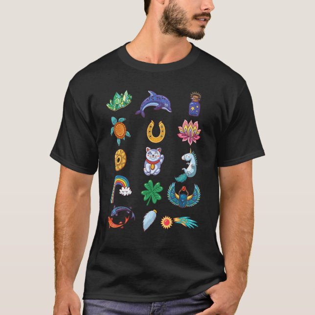 Camiseta Objetos afortunados Maneki Neko Unicorn C Ultimate (Anverso)